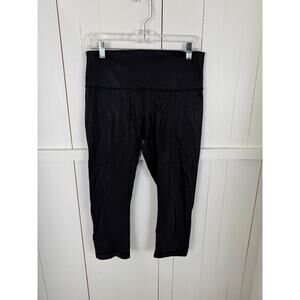 Lululemon Women's Black Nylon Leggings Size 10 - NWOT